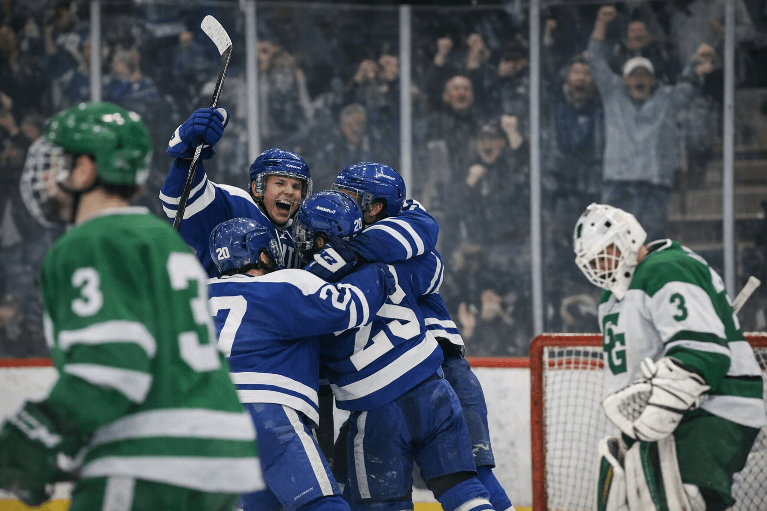 Bemidji rallies to sweep East Grand Forks at Sanford Center
