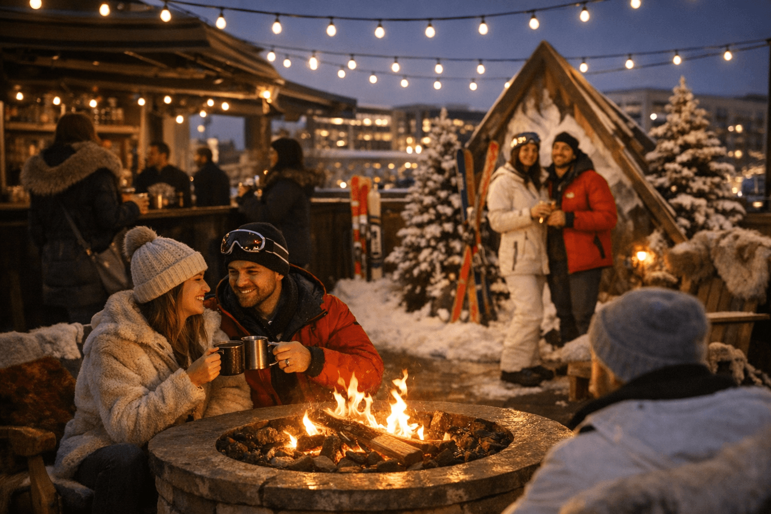 Haywire rooftop opens après-ski pop-up at Legacy West