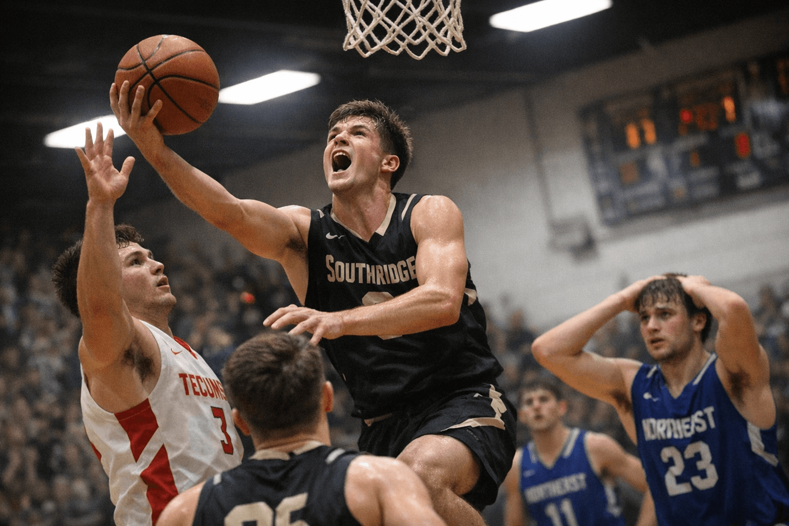 Southridge posts season-high scoring night, splits two-game stretch