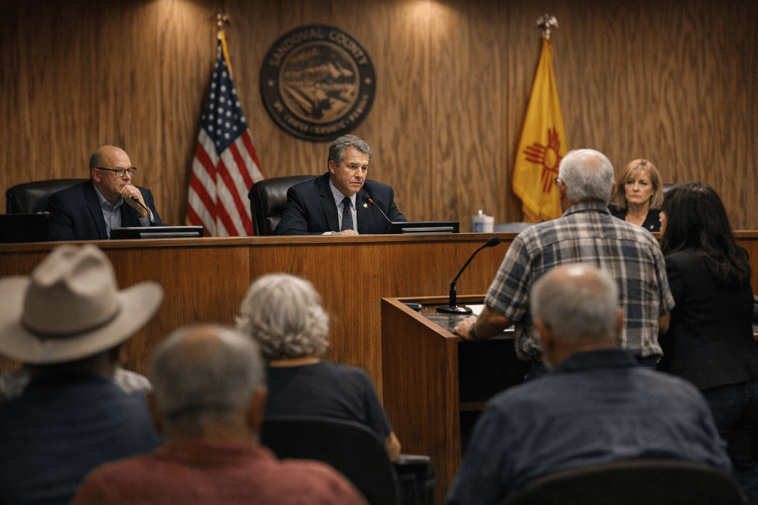 Sandoval County commissioners hold appeal hearing for zoning case
