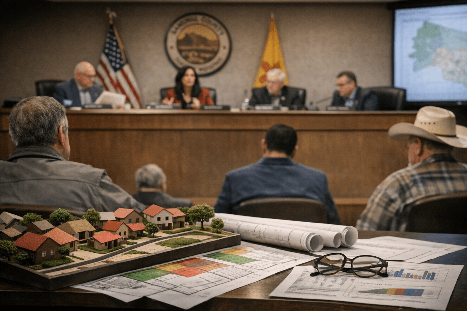 Sandoval County posts key meetings on zoning, commissioners, and investments