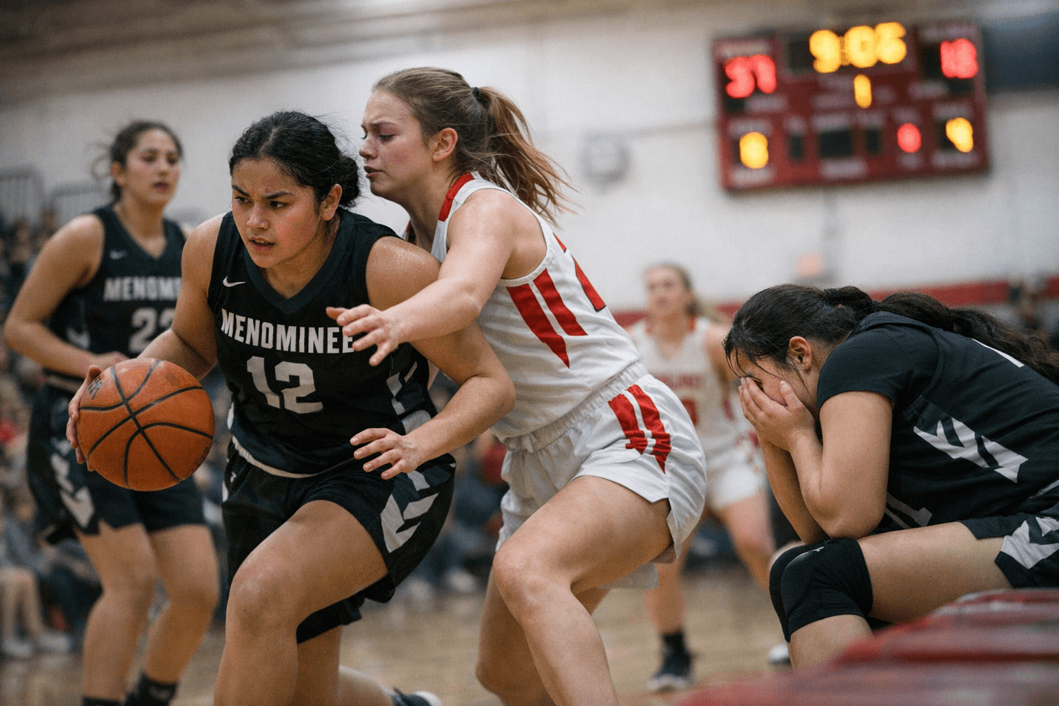 Menominee Nation girls fall 47-41 in tight road loss at Weyauwega-Fremont