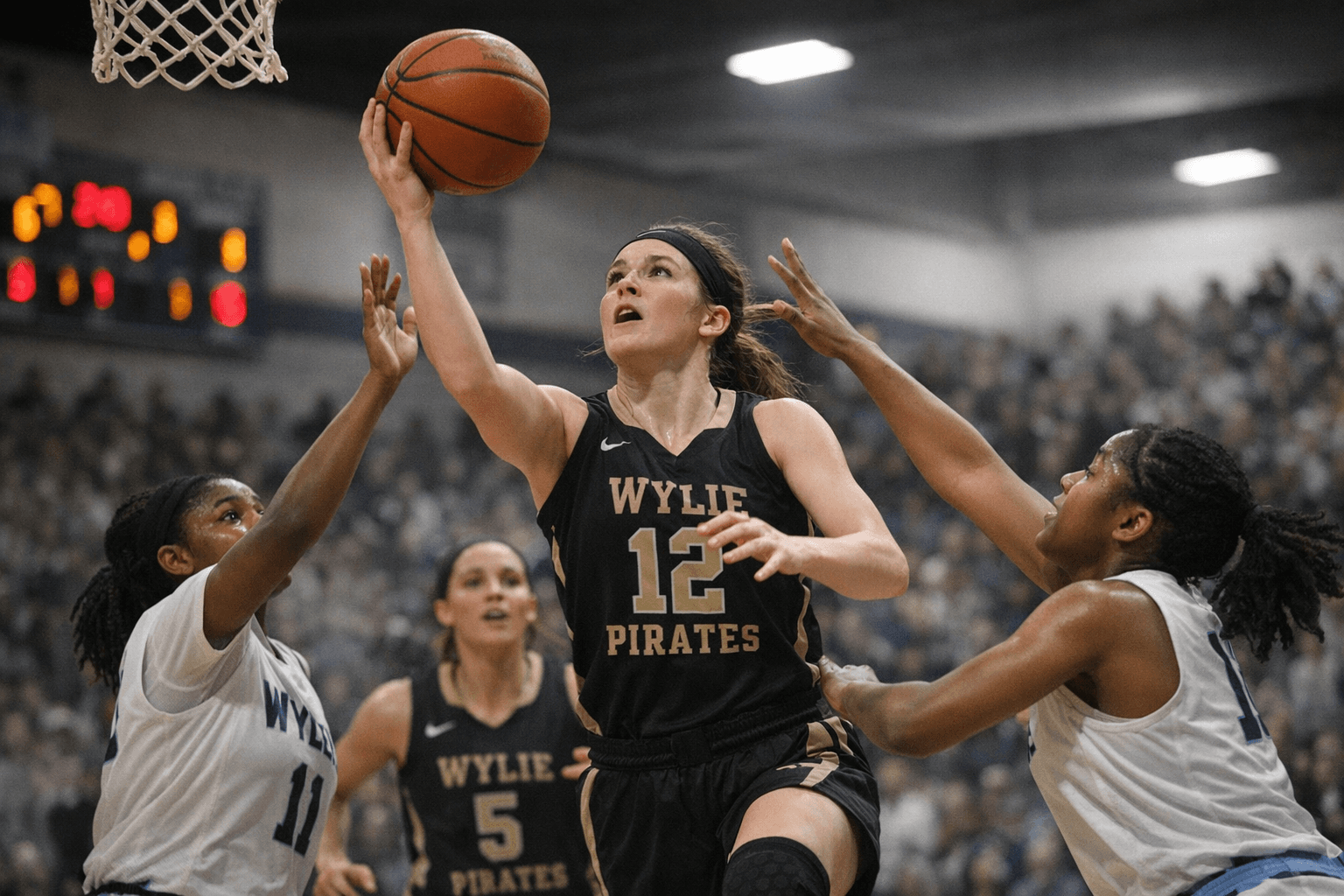 Wylie girls basketball stays unbeaten with 45-39 win