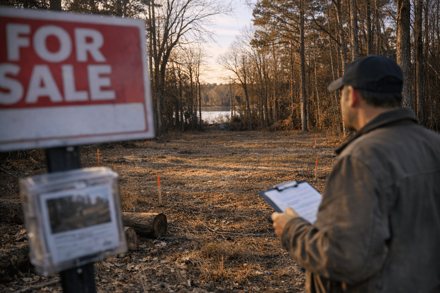 Small Bath Springs lot listed for $40,000 signals local land demand
