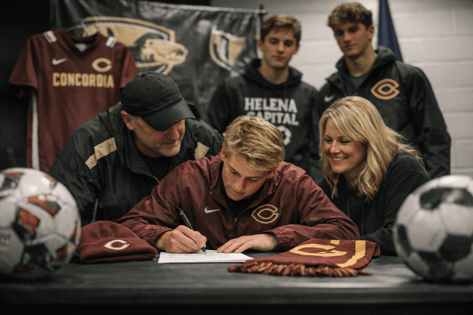 Helena Capital's Dallin Wall signs with Concordia College Minnesota
