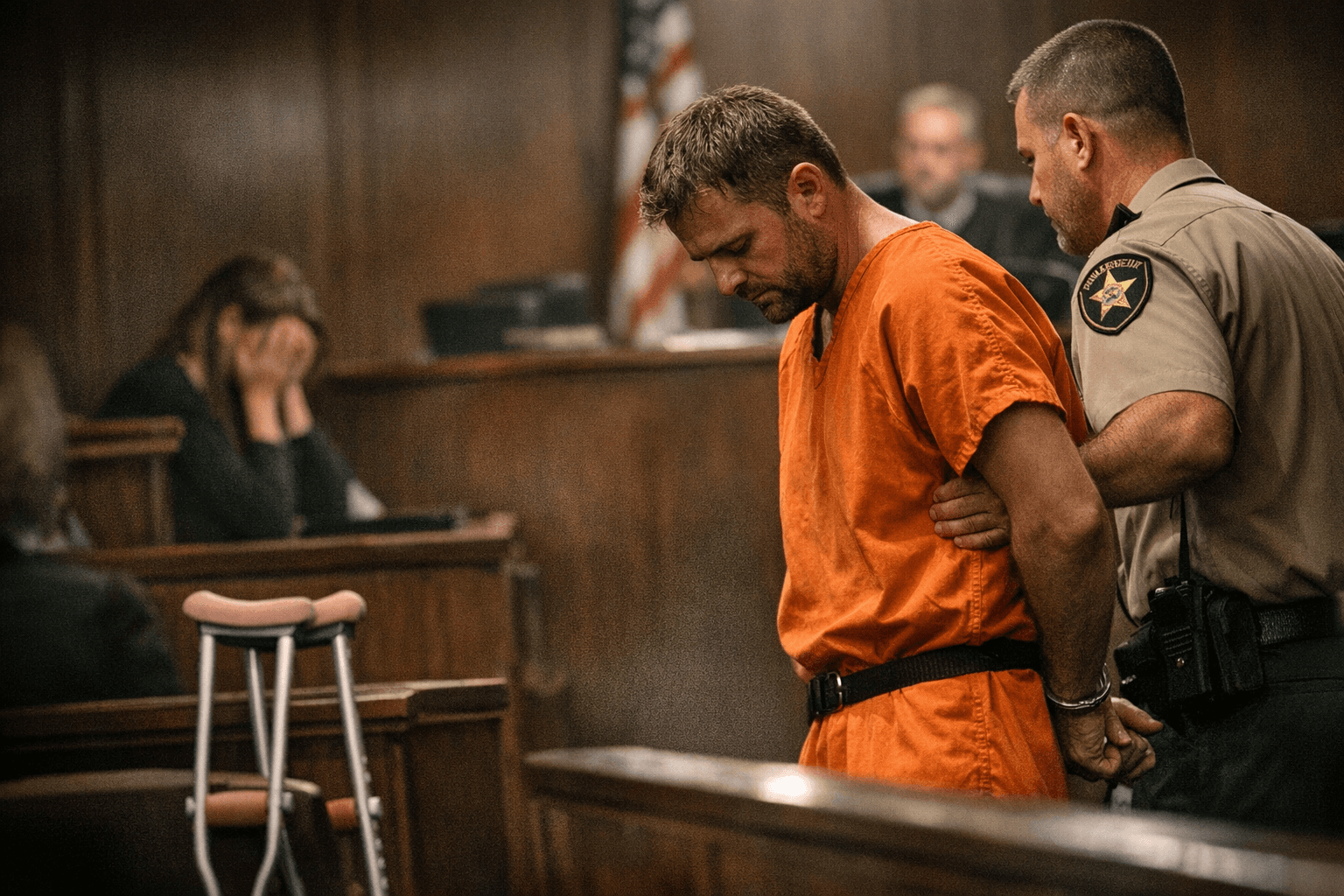 Jacksonville man sentenced to three years after daughter's injury