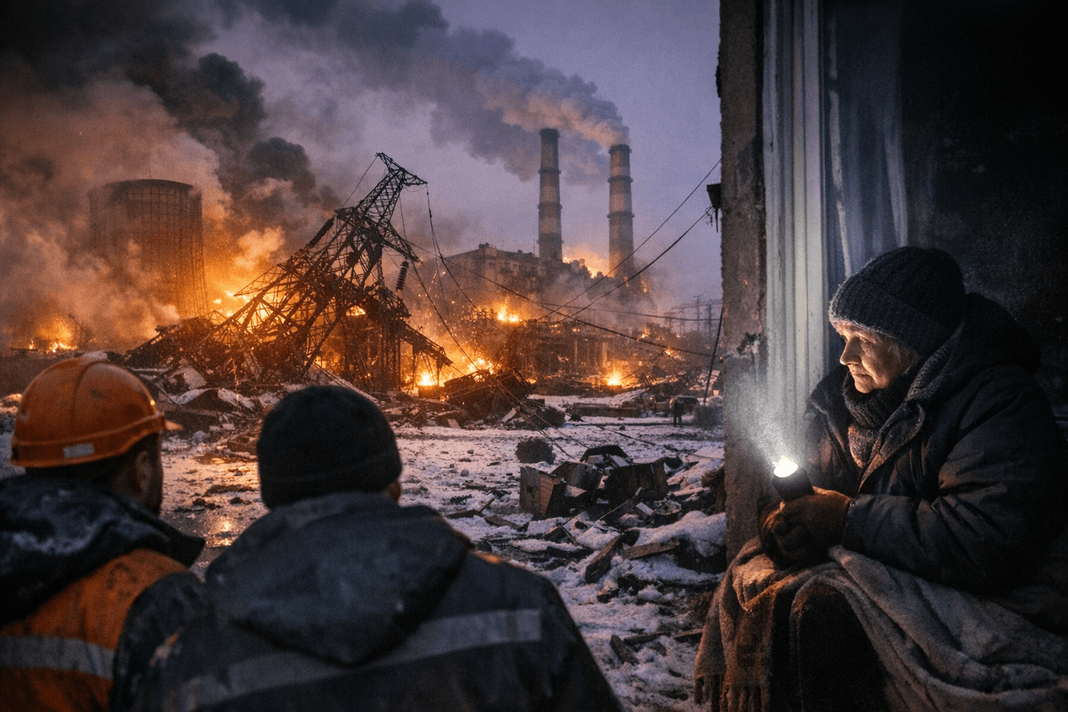 Zelenskiy orders emergency measures as strikes cripple Ukraine's energy grid