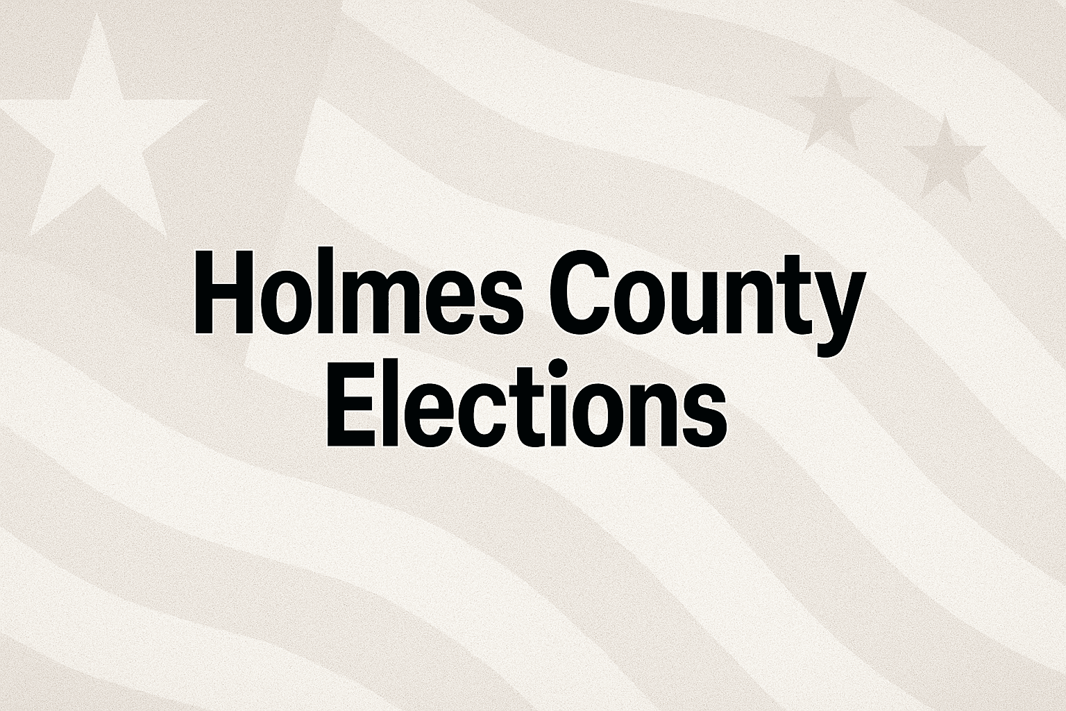 Holmes County 2025 Election: Local Tax Renewals, School Board Races, and Advisory Votes to Shape Community Policy