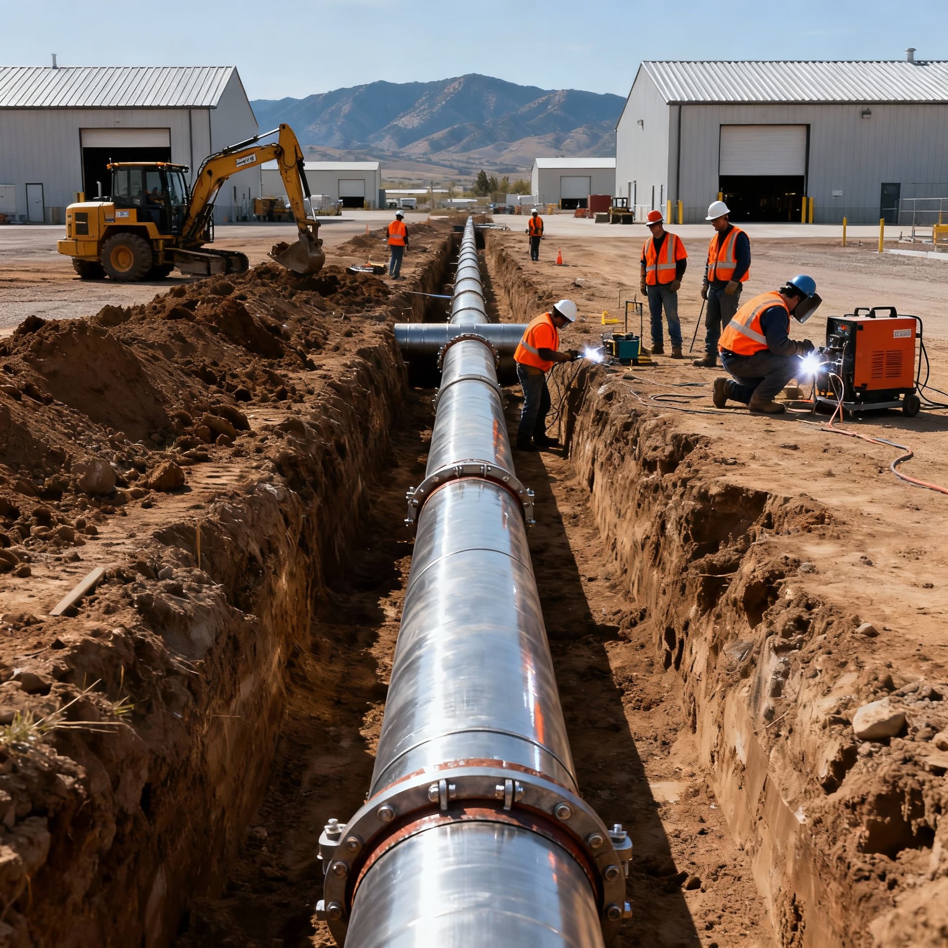 San Juan County Pipeline Expansion Signals Economic Renewal as Industrial Park Prepares for New Tenants and Jobs This Summer