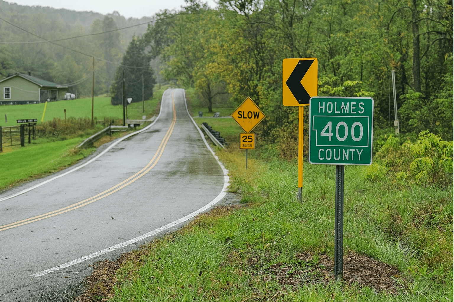 Holmes County Commissioners Ask ODOT for Approval to Lower Speed Limits on Eight Roads After Local Study