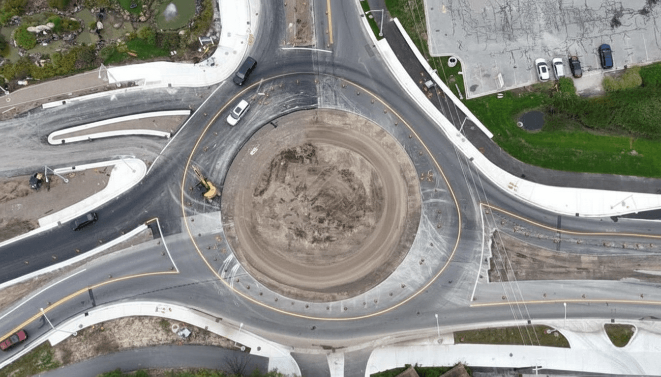 Two-Day Closure at M-72/M-22 Finalizes Roundabout; Local Detours