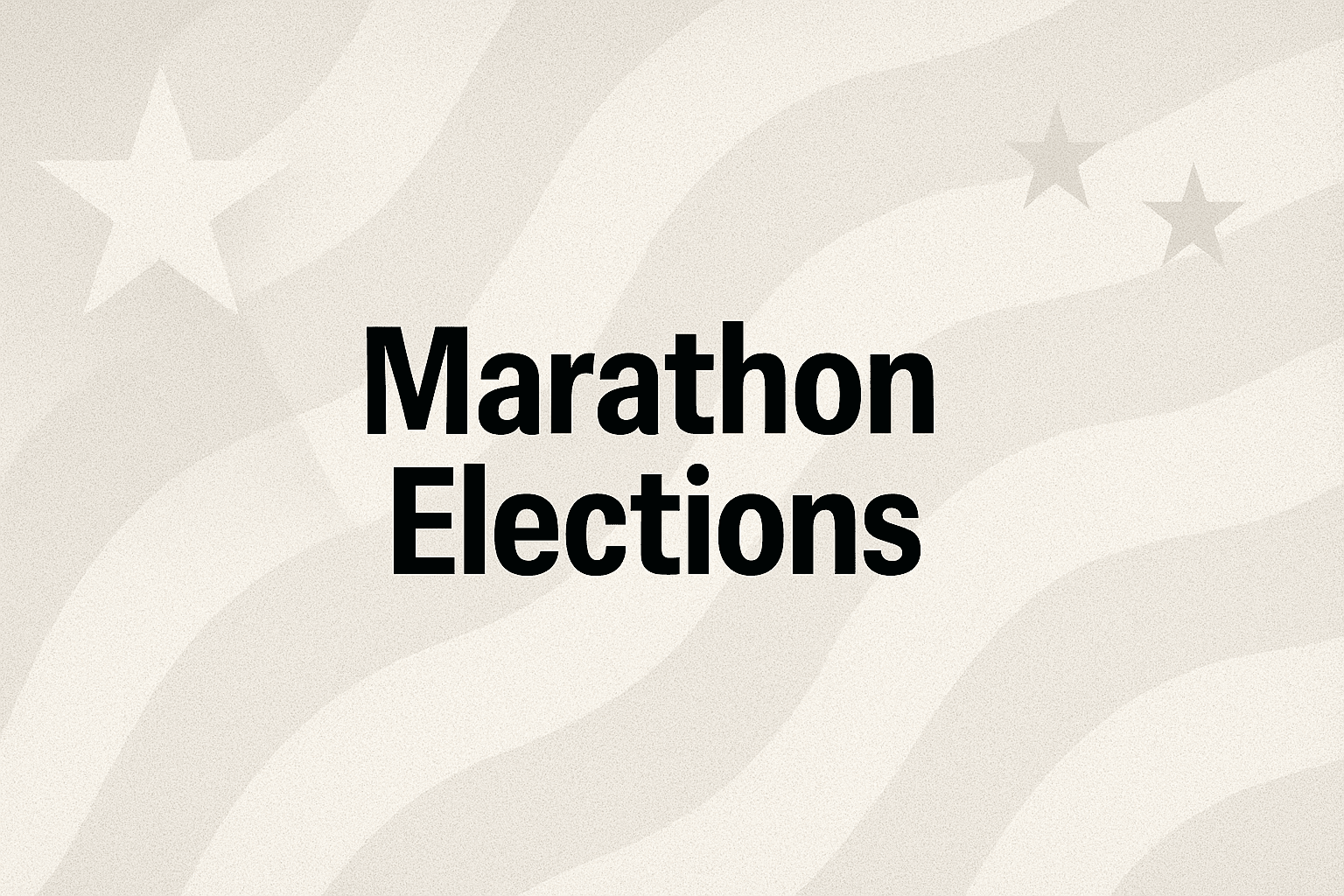Marathon Holds Nov. 4 Vote for Three Council Seats
