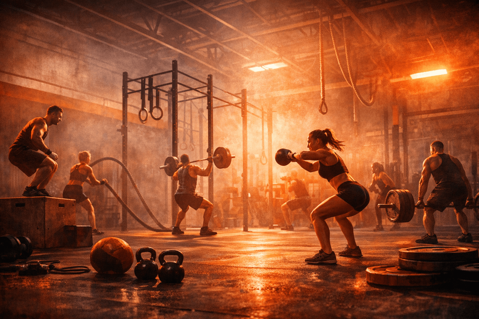 CrossFit background