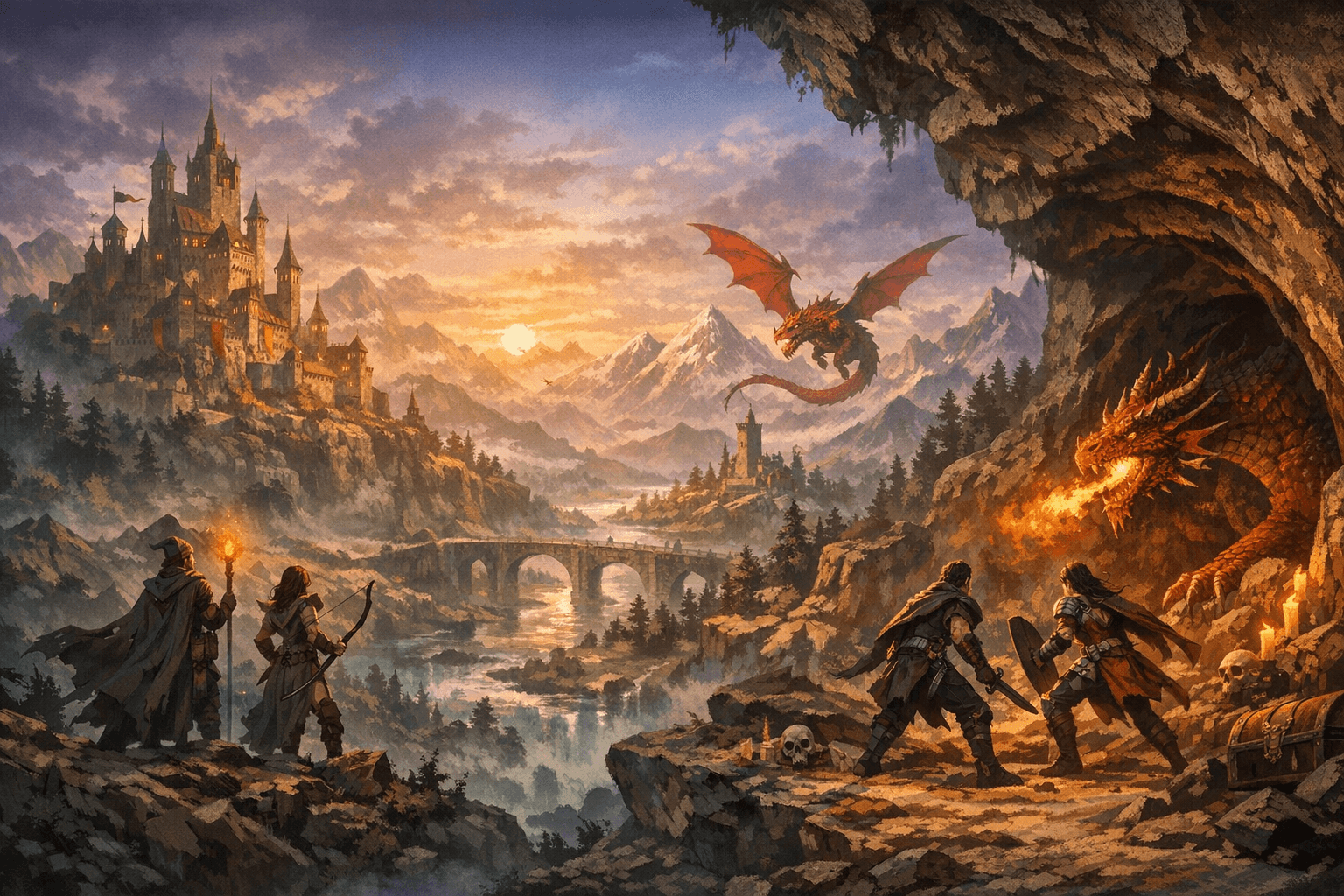 Dungeons & Dragons background