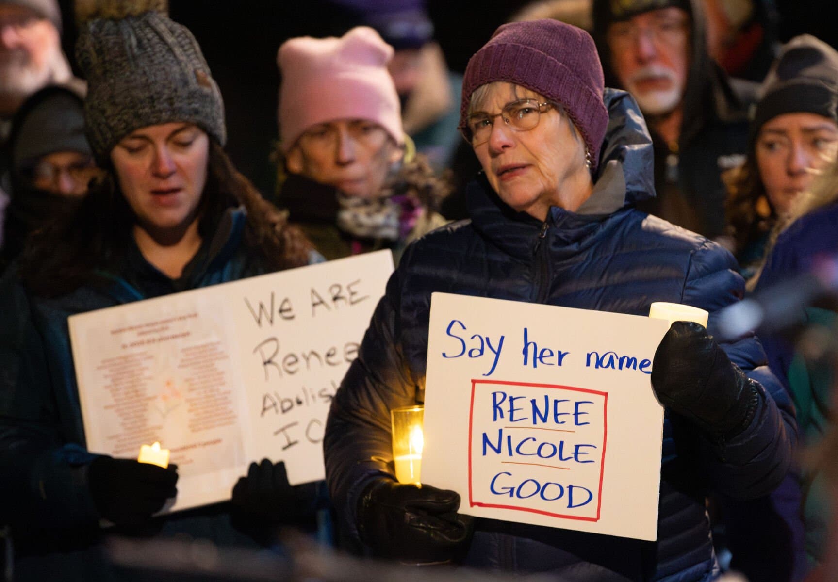 Photo gallery captures vigil, high-school wrestling, and city appointment