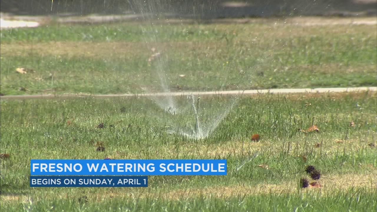 Fresno Limits Outdoor Watering to One Day Weekly Through March