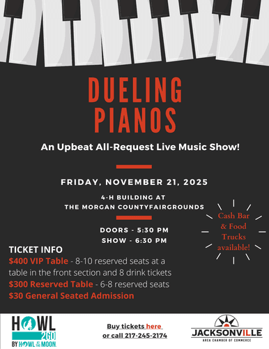 Dueling Pianos Fundraiser Brings Community Together at Fairgrounds