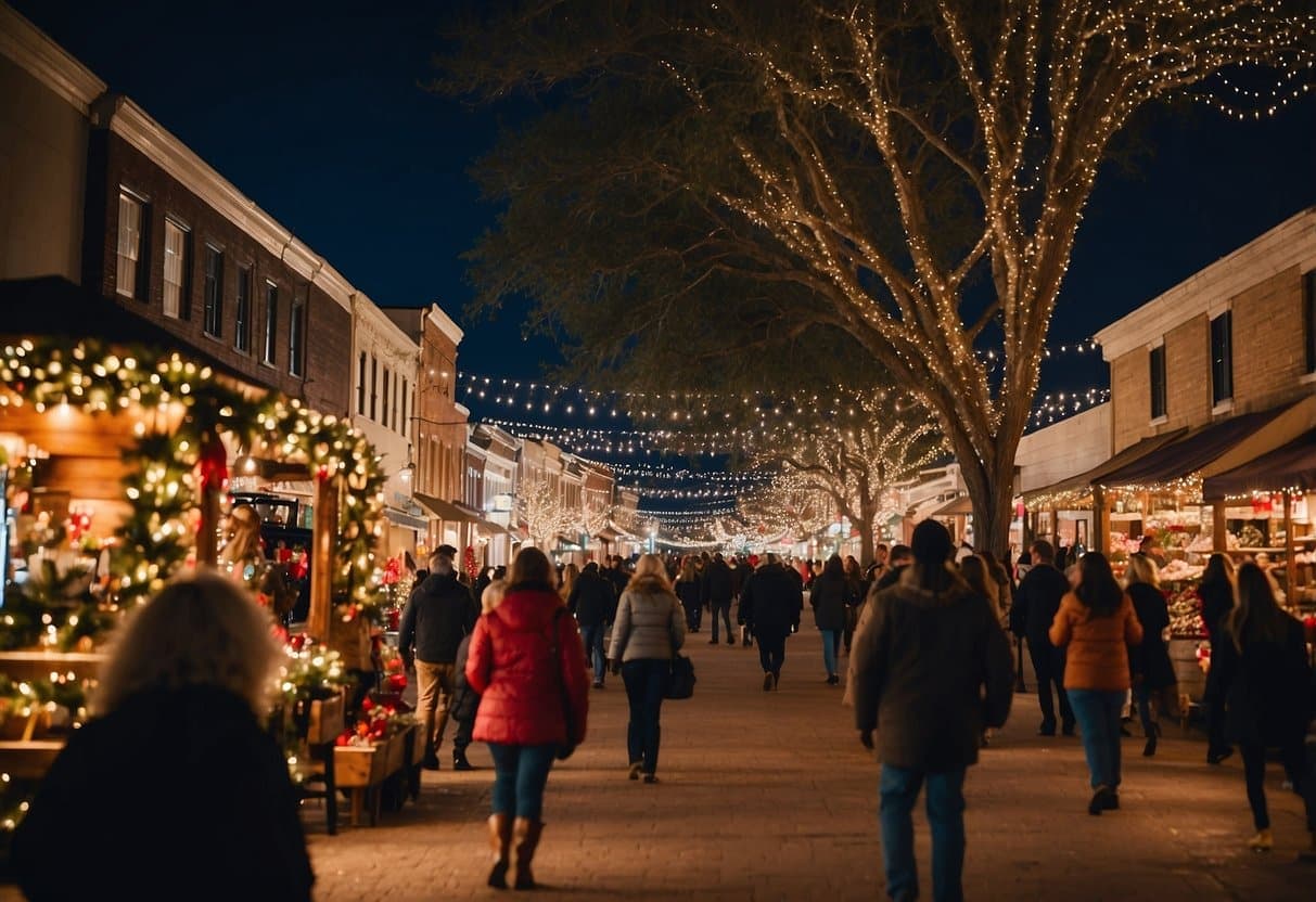 Holiday Vendor Night Brings Shoppers, Warmth to Quartzsite Main Street