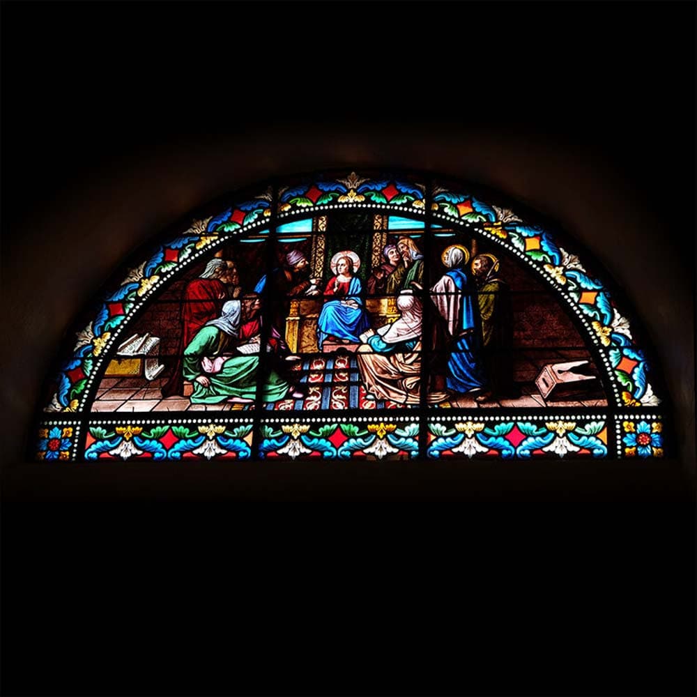 Century Old Stained Glass at St. Francis Undergoes Restoration