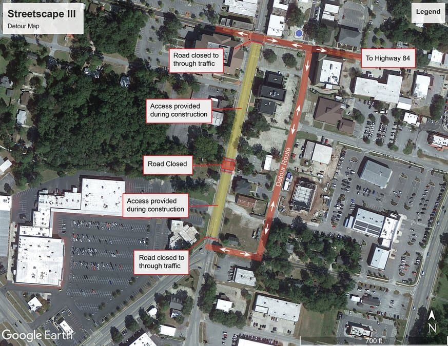 City Announces Temporary Lane Changes, Detours in Downtown McKinley County