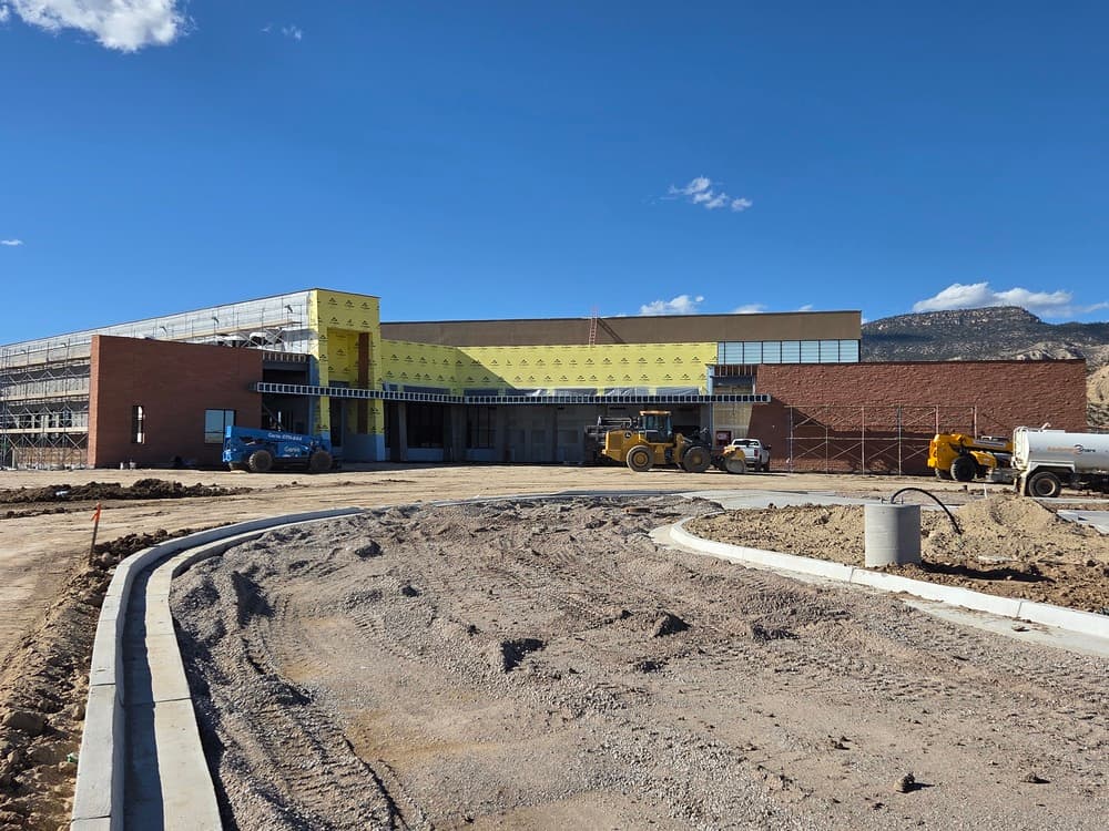 Tohatchi Student Uses Drone to Document New High School Construction