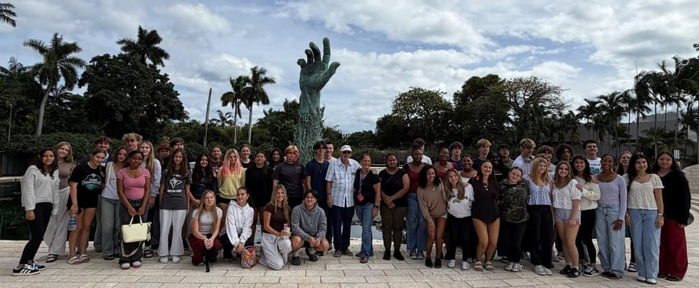 Local Students Learn From Survivor Testimony at Miami Memorial