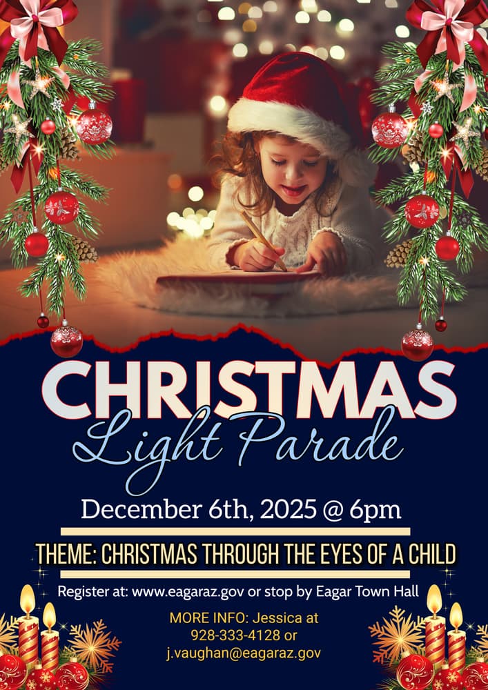 Eagar Prepares Community Christmas Light Parade, Family Friendly Celebration
