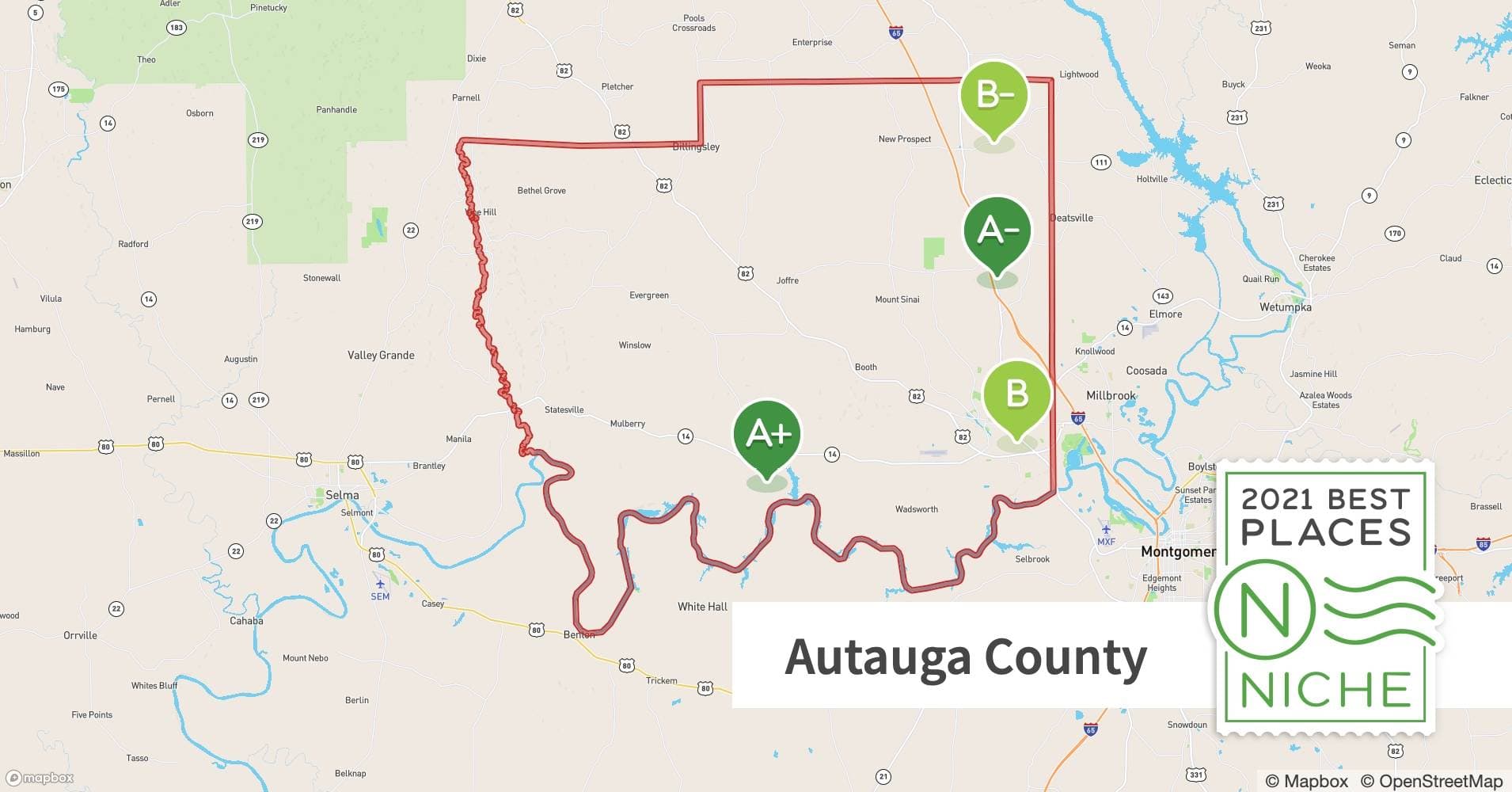 Top Outdoor Destinations in Autauga County for Year Round Use