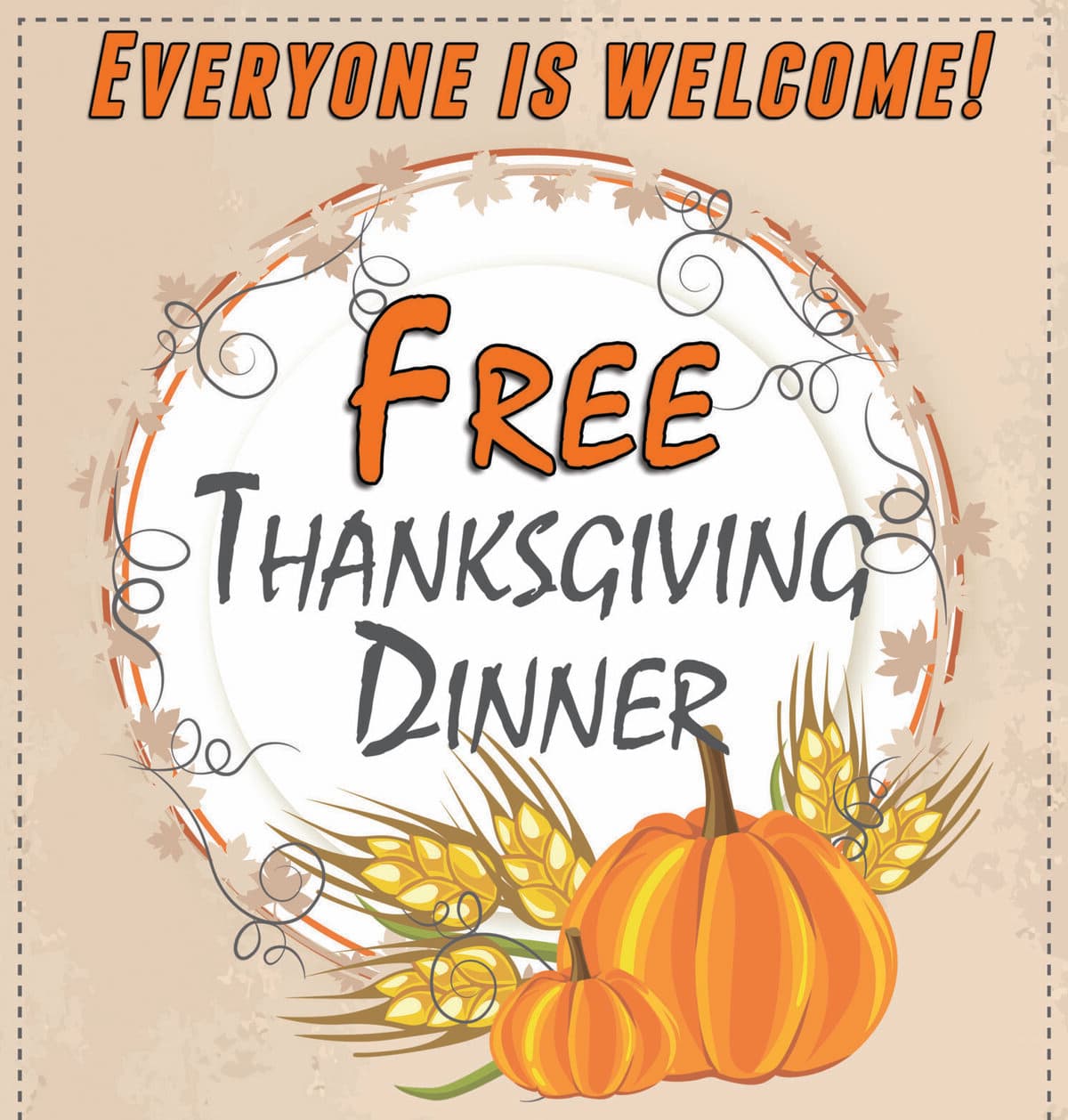 Trinidad Church Offers Free Thanksgiving Meals, Delivery and Pickup