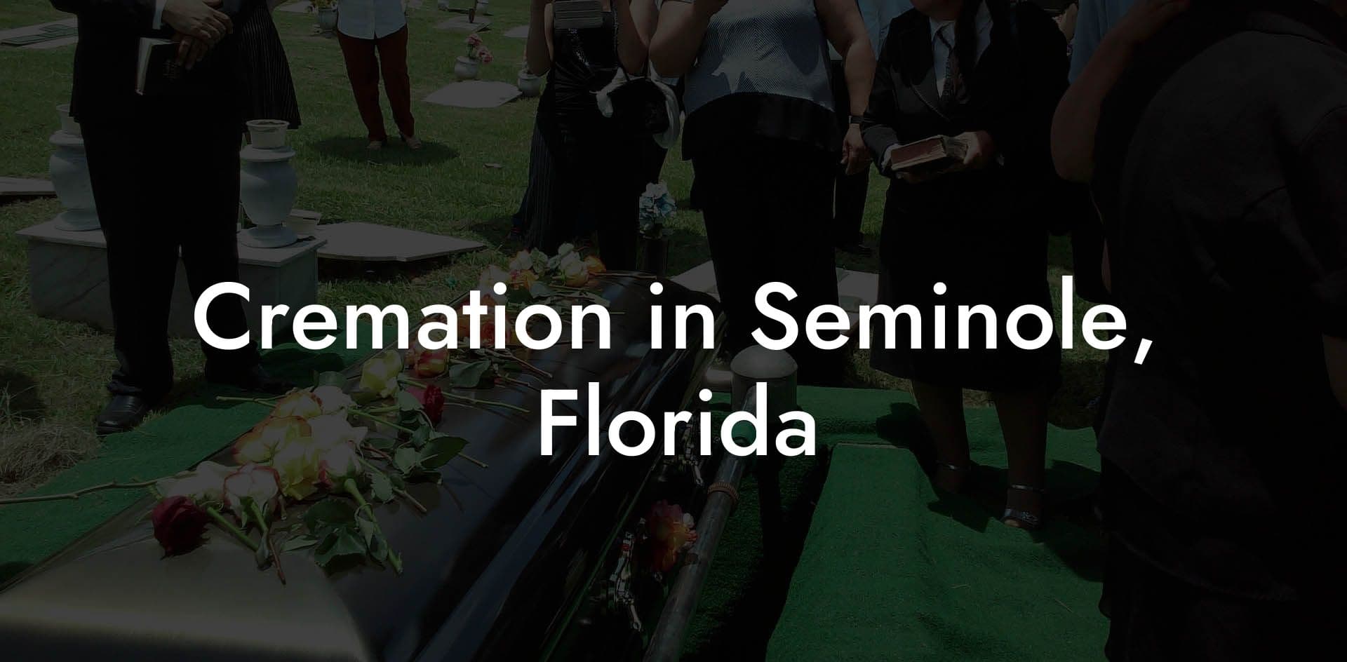 Seminole County Offers Cremation Assistance for Indigent and Unclaimed