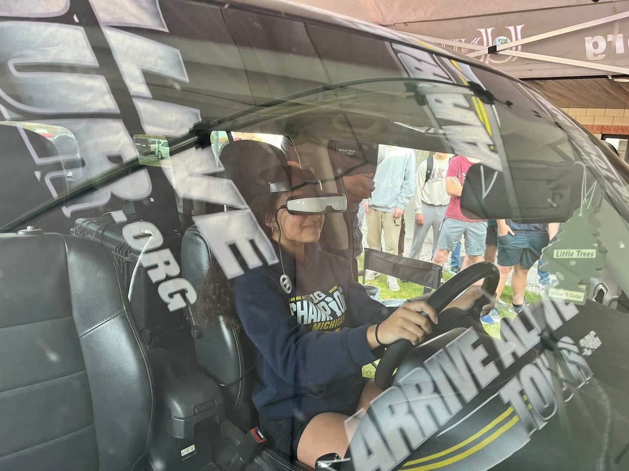 Virtual Reality Program Brings Real Consequences to Kingsley Students