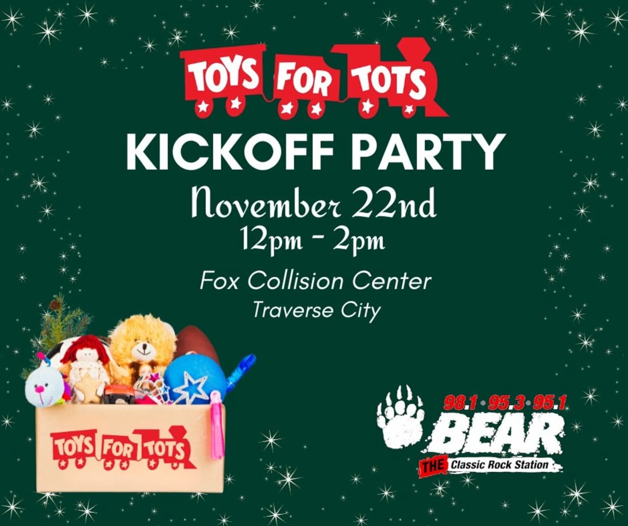 Toys for Tots Kicks Off Seasonal Drive Through Campaign in Traverse City