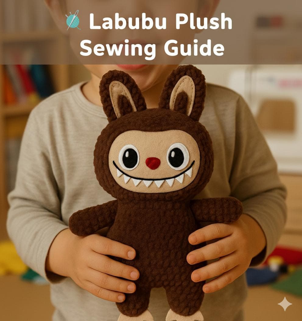 Make a Labubu-Style Plush Key Charm: Step-by-Step Guide