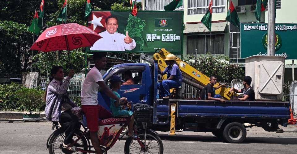 Junta-held Myanmar election advances amid low turnout, heavy criticism