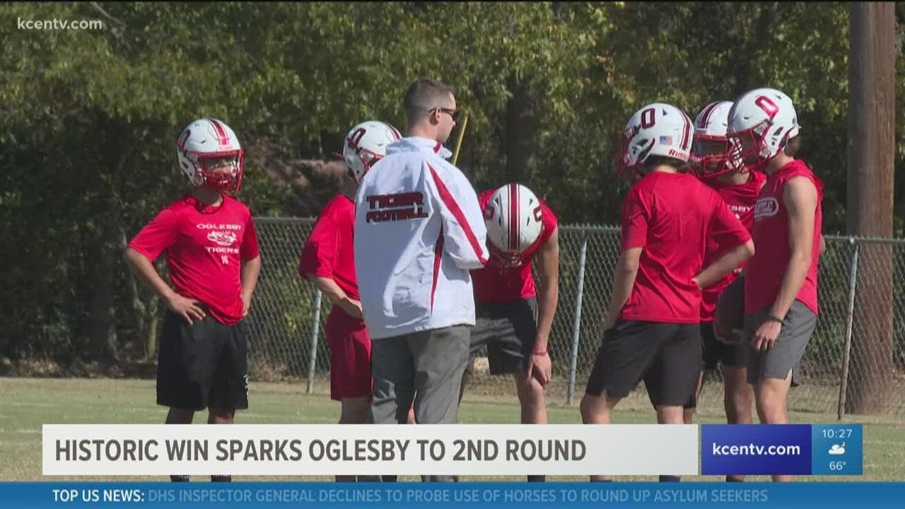 Oglesby Advances to Second Round After 54 to 12 Victory