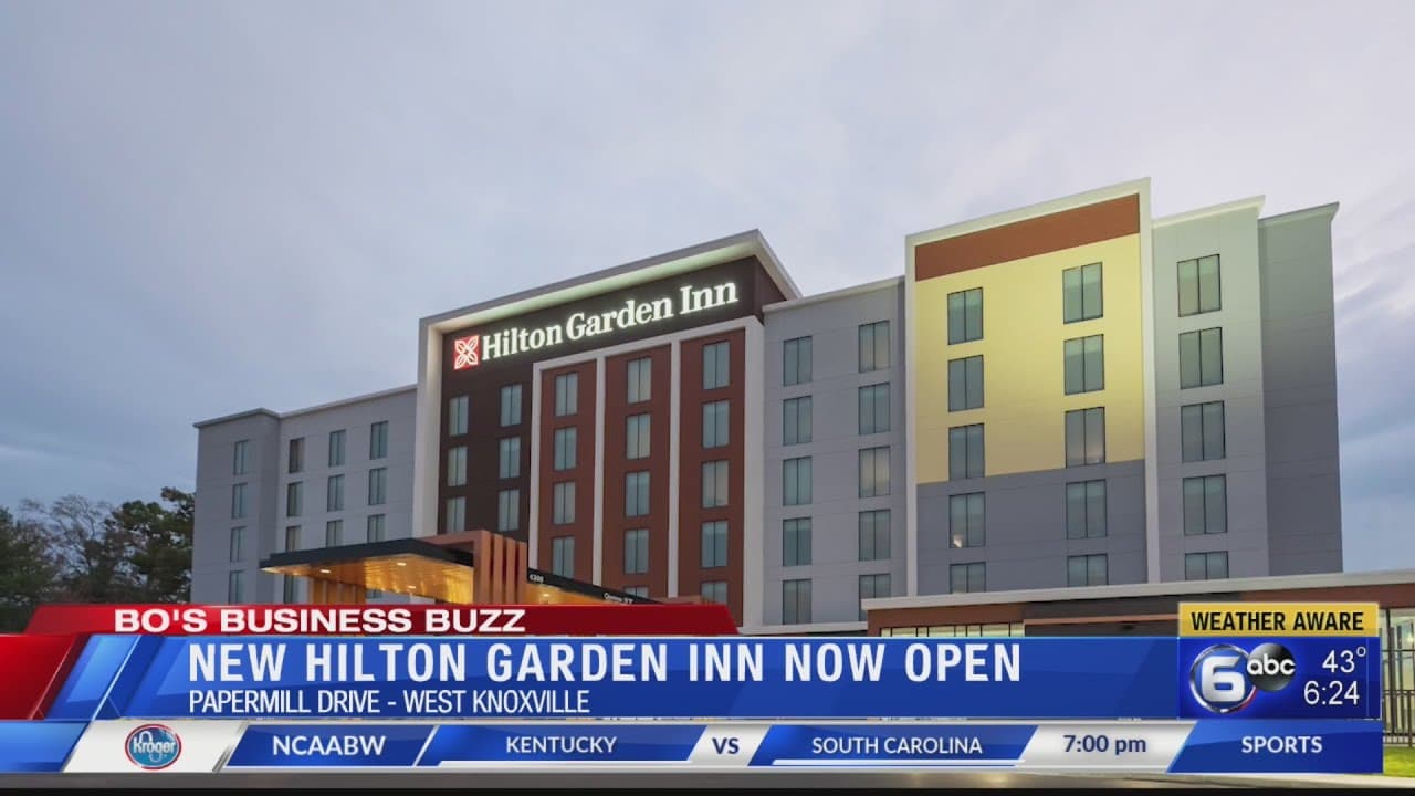 New Hilton Garden Inn opening aims to turn passersby into overnight visitors