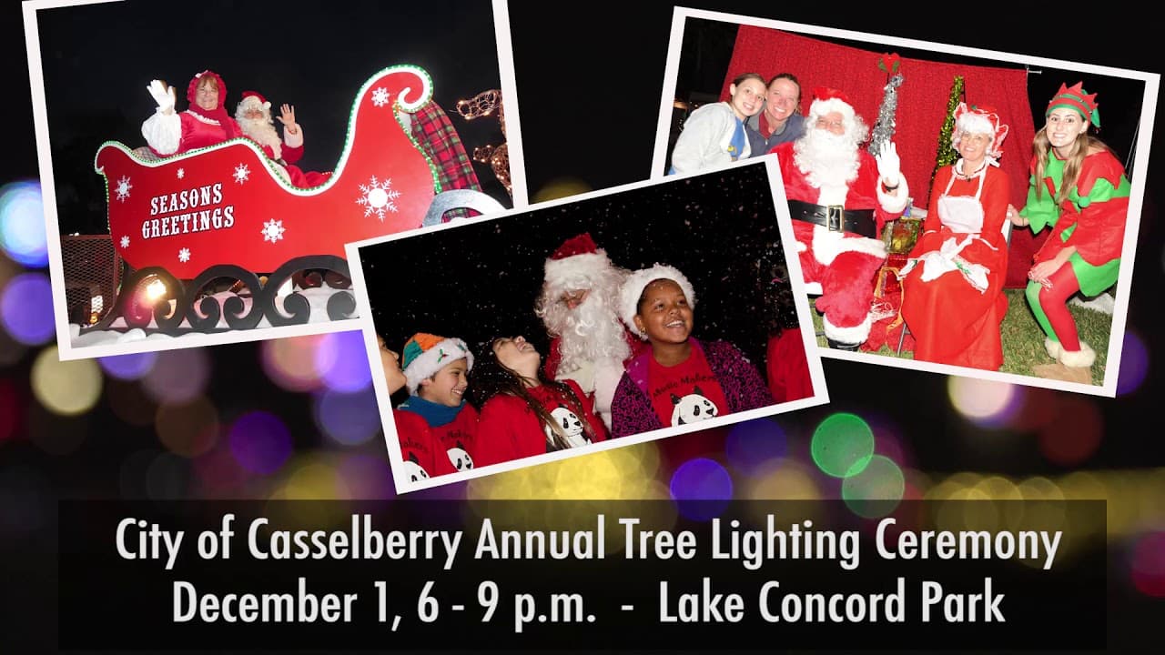 Casselberry Holds Annual Tree Lighting Ceremony, Community Gathers Tonight