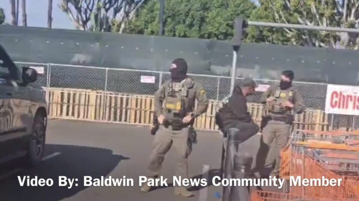 ICE Conducts Multiple Enforcement Actions in Baldwin Park, Home Depot Targeted