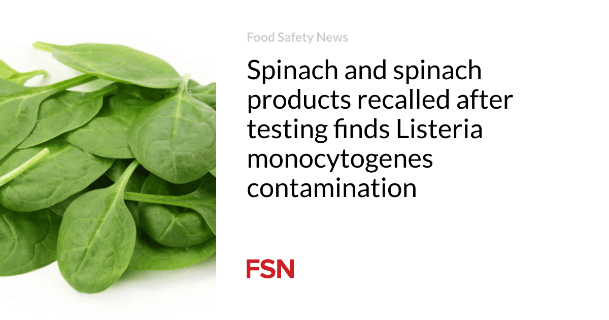 Health Officials Warn HelloFresh Spinach May Carry Listeria Contamination