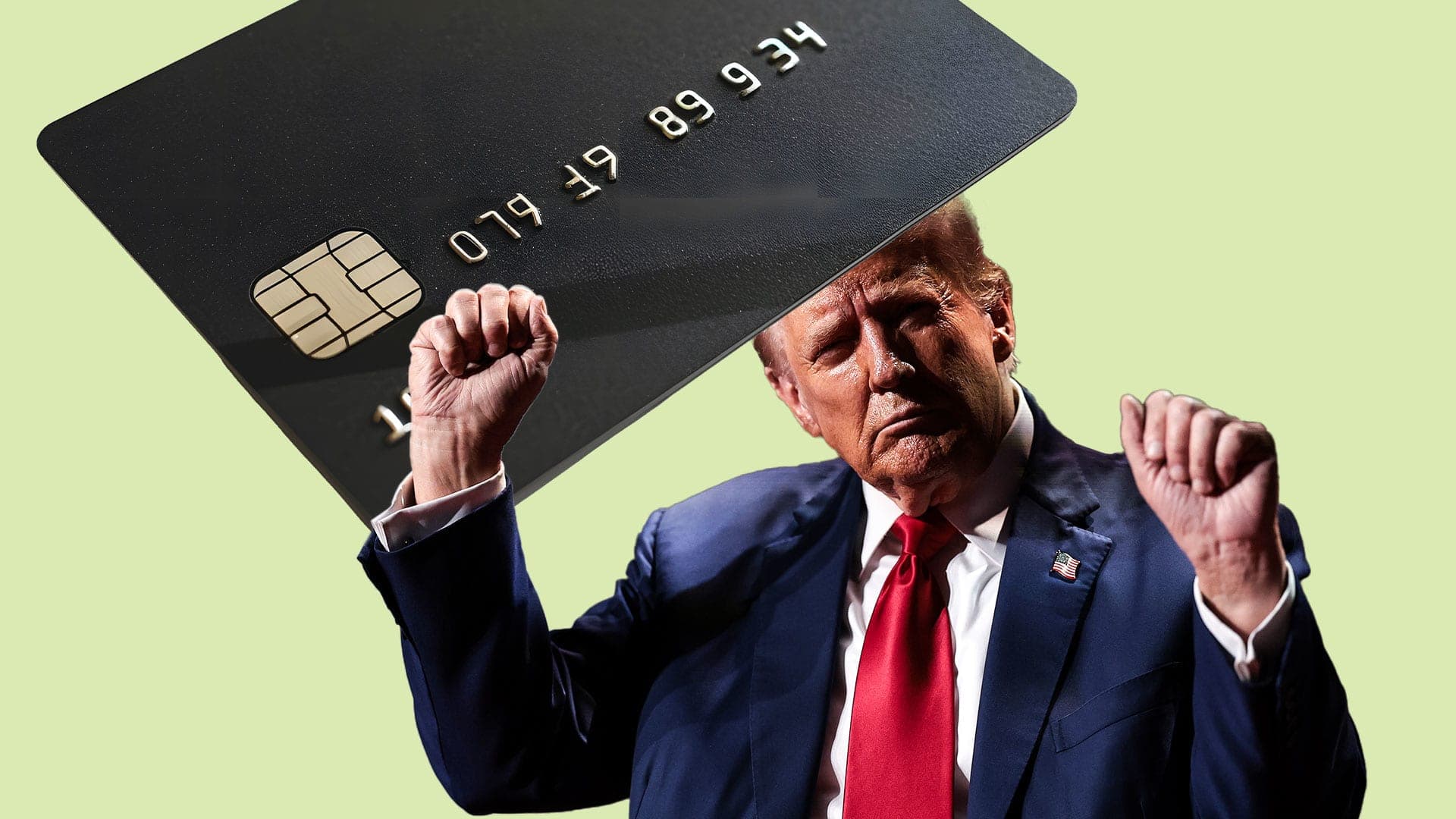 Trump proposes one-year 10% cap on credit-card interest rates