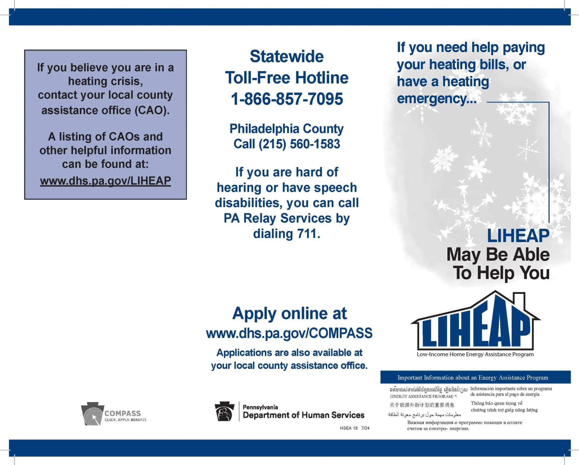 LIHEAP aid available to Perry County households this winter