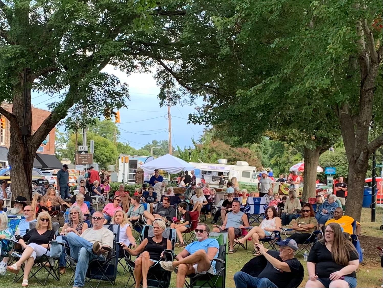 Gibsonville Lights the Green, Boosts Downtown Commerce and Access