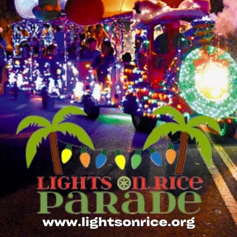 Lights on Rice Parade Set for Līhu‘e, Major Road Closures Expected