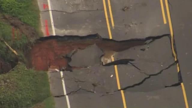 Major Olive Chapel Road Collapse Keeps Western Apex Connector Closed
