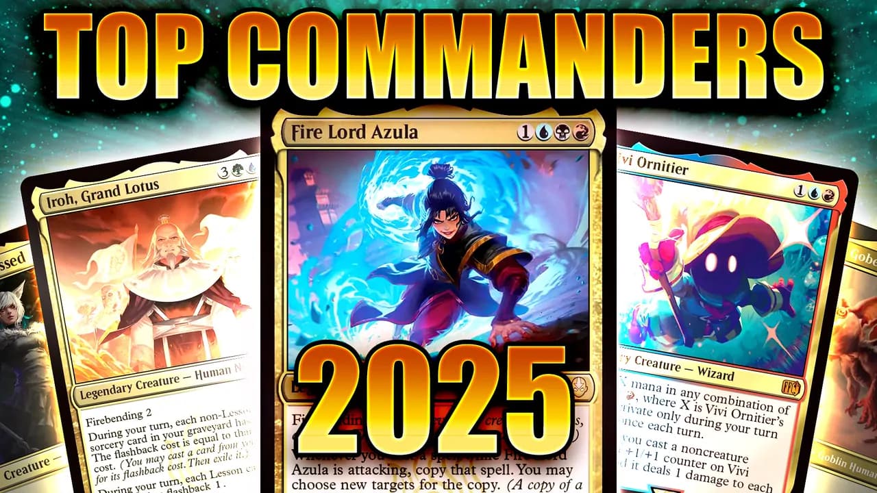 New 2025 Commanders Reshape Commander Play, Rankings Reveal Impact