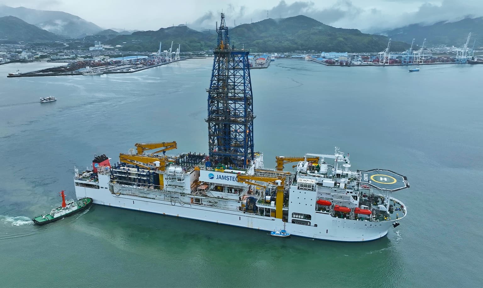 Japan’s Chikyu departs for first continuous deep-sea rare-earth recovery test