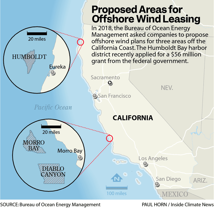 Humboldt Offshore Wind Enters Waiting Game, Timeline Uncertain