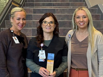 Local Nurse Honored for Helping Family Facing Homelessness