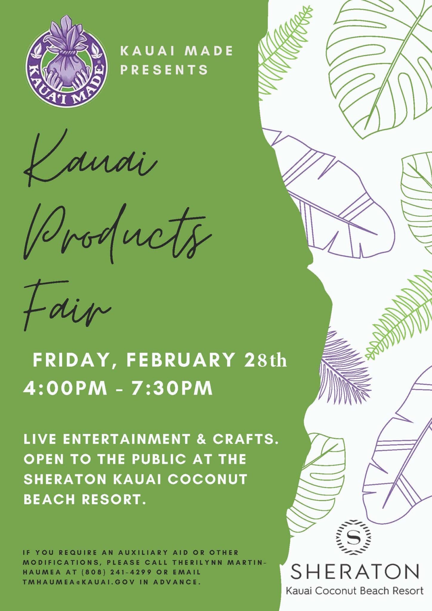Kauaʻi Island Crafters Fair Returns for Holiday Shopping at Kōloa Center
