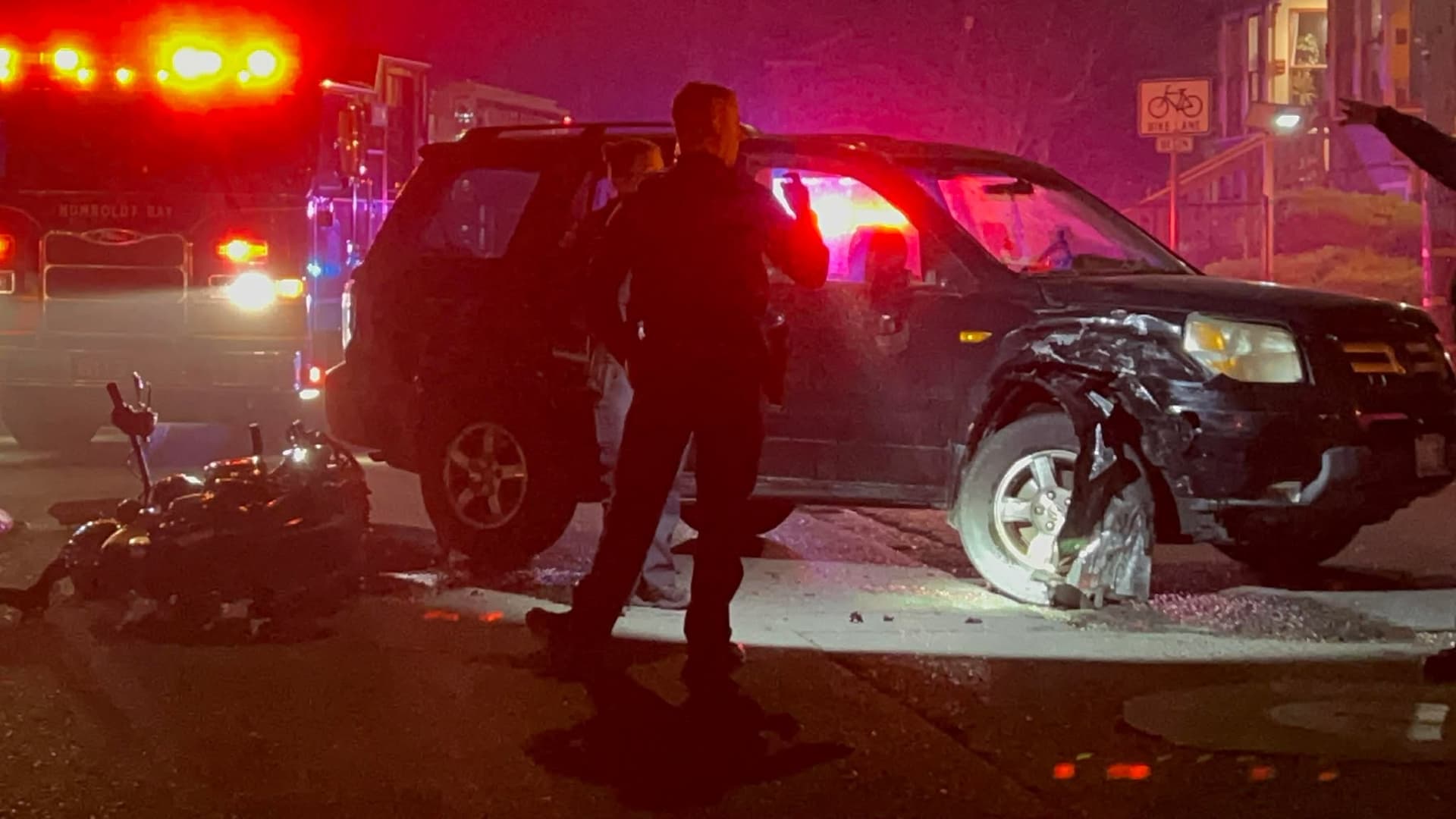 Eureka Police Seek Hit and Run Driver in Three Vehicle Crash